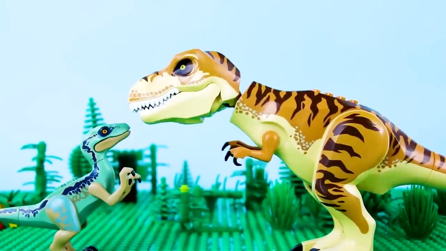 کارتون لگو آجری ها Lego Bricks - قسمت 32 - نبرد دایناسورها در ژوراسیک